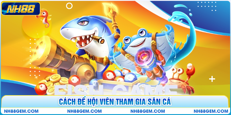 Cách để hội viên tham gia săn cá