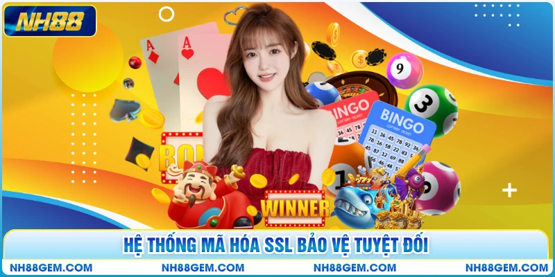 Hệ thống mã hóa SSL bảo vệ tuyệt đối