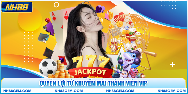 Quyền lợi từ khuyến mãi thành viên VIP